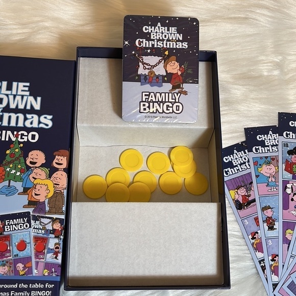 A Charlie Brown Christmas Bingo Game - Picture 3 of 4